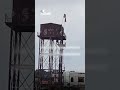 عاجل مشاهد لـ لحظة القصف على مقر للحشد الشعبي في آمرلي بصلاح الدين وان نيوز