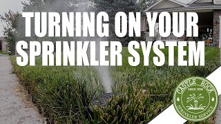 Springtime Sprinkler Activation