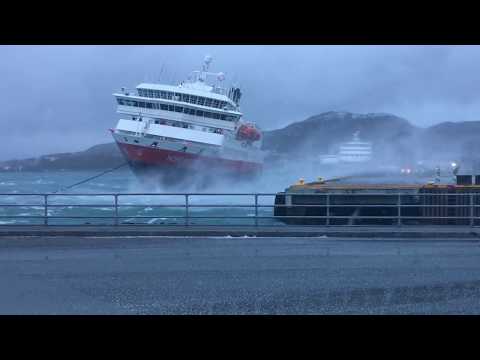 Hurtigruta MS Nord Norge Bodø 21.01.20