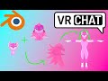 How to splice parts of your avatar  vrchat blender
