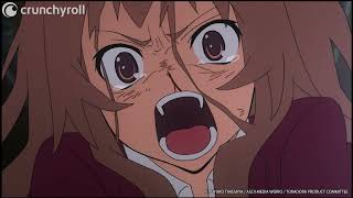 Taiga vs Sumire | DUB | Toradora!