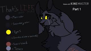 That's life || OC Vent Color Palette MAP || OPEN (11/15)