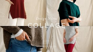 Design Notes: Collage | Pattern Workbooks | Brooklyn Tweed
The innovative Collage series from Brooklyn Tweed empowers you to become your own favorite designer. Enriched with customizable options, each Collage pattern serves as a roadmap to assembling your perfect piece. Its structured workbook format guides you through each choice point with clear illustrations, helping you select collar stitch and style, hem silhouette and sleeve length for a finished garment that is wholly your own. One workbook — infinite variations!
Collage launches with two size inclusive designs: Modern Tabard and Box Pullover. Refined fashion made fun, these ideal layering pieces are comfortably knit in light woolen spun Loft or springy worsted spun Peerie with an effortless drape reminiscent of ready-to-wear fabrics.
Brooklyn Tweed’s dedicated pattern support staff ensure that knitters channeling their creativity into Collage cast ons feel successful and inspired every step of the way.
Jump to the detailed workbook walkthrough:
5:10 Box Pullover
7:00 Modern Tabard
Browse our Collage lookbook: https://brooklyntweed.com/pages/collage
At Brooklyn Tweed we are passionate about wool, knitting and design.
We develop and manufacture breed-specific wool yarns that support domestic textile production. This means designing, sourcing, dyeing and spinning our yarns 100% within the USA.
We craft our knitwear designs with the same commitment to timeless quality that we apply to our yarns. Every pattern is meticulously drafted and edited to provide clear instructions that empower knitters to build new skills. Our design team explores the intersection of knitting traditions and contemporary style, to produce patterns that are a pleasure to knit and wear.
Learn more at: @BrooklynTweed_Official
Visit us at: https://brooklyntweed.com/ Design Notes: Collage | Pattern Workbooks | Brooklyn Tweed
