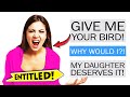 r/EntitledParents - Entitled Mom STEALS a bird...