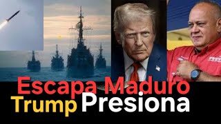 Maduro escapa, Trump aumenta la operacion 