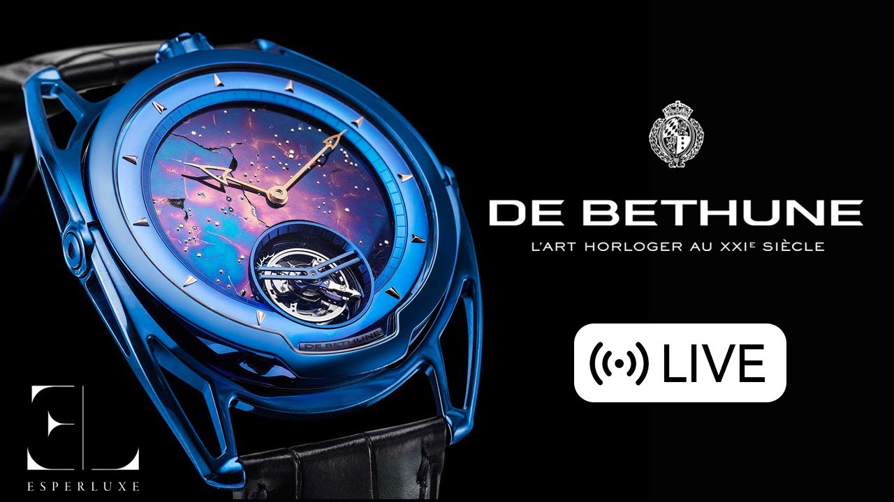 LIVE: De Bethune Starry Varius DB25GMT With Pierre Jacques & More Geneva Watch Days 2021