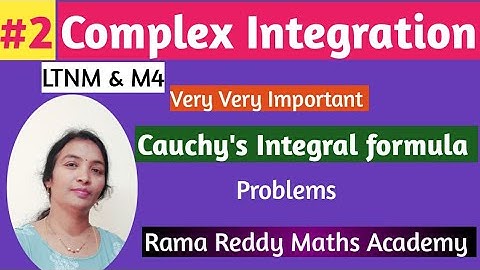 M3 JNTUH | Cauchys Integral Formula | How to pass LTNM | How to Pass M4 | LTNM Important Question