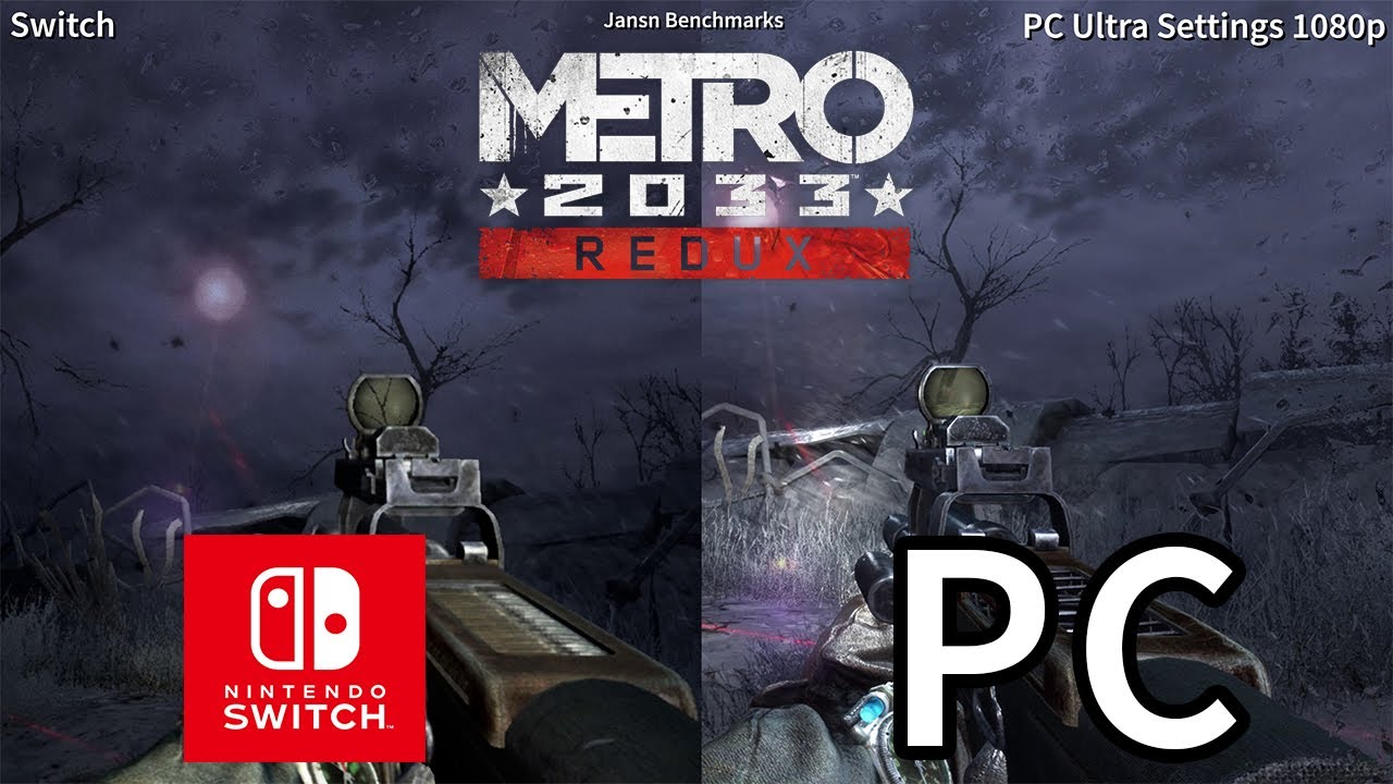 i dag Forfalske Produktion Metro Redux 2033 Nintendo Switch vs PC Max Settings | Graphics Comparison -  YouTube