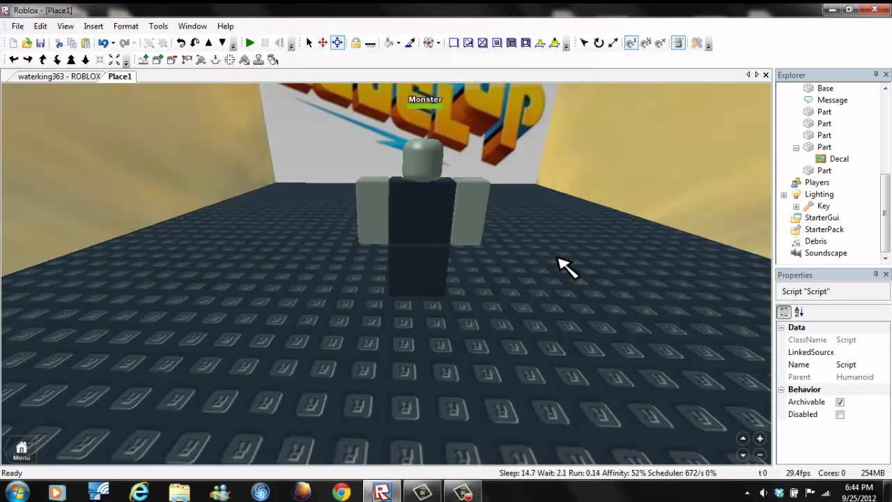 Roblox How To Make A Simple Rpg Game Youtube