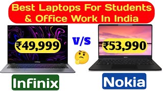 Best Laptop for Students & Office Work, Infinix INBook X1 vs Nokia PureBook X14, Infinix vs Nokia