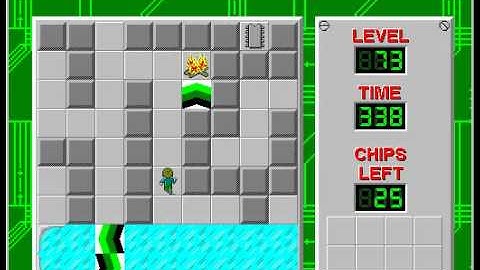 CCLP3 level 73 solution - 265 seconds