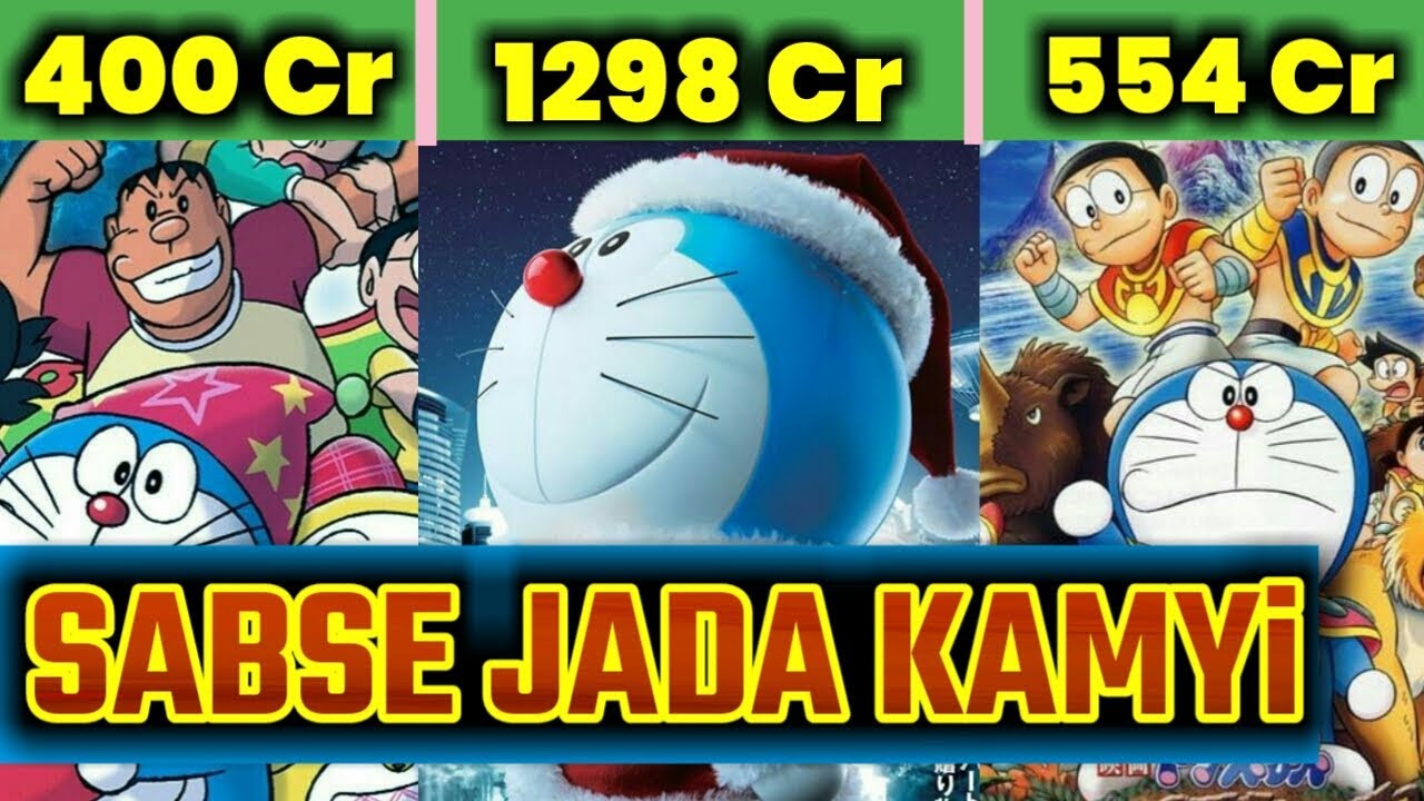 Top 5 Highest Grossing Worldwide Films Of Doraemon Box Office Collection Boxcyber