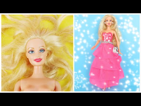 Thumbnail for Barbie Saç Modelleri; Işıltılı Dalgalı | Prenses Barbie Kıyafet Yapımı | Kendin Yap
