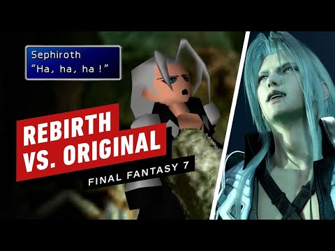 Final Fantasy 7 Rebirth vs. Original - Scene Comparison