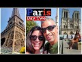 Paris Travel Vlog Day 2 - Eiffel Tower, Notre Dame &amp; Big Bus Tour