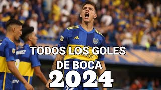 TODOS LOS GOLES DE BOCA EN 2024 (Por ahora)|Anx 3333