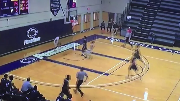 Brandon Cunningham PSU-Fayette Senior Year Highlig...