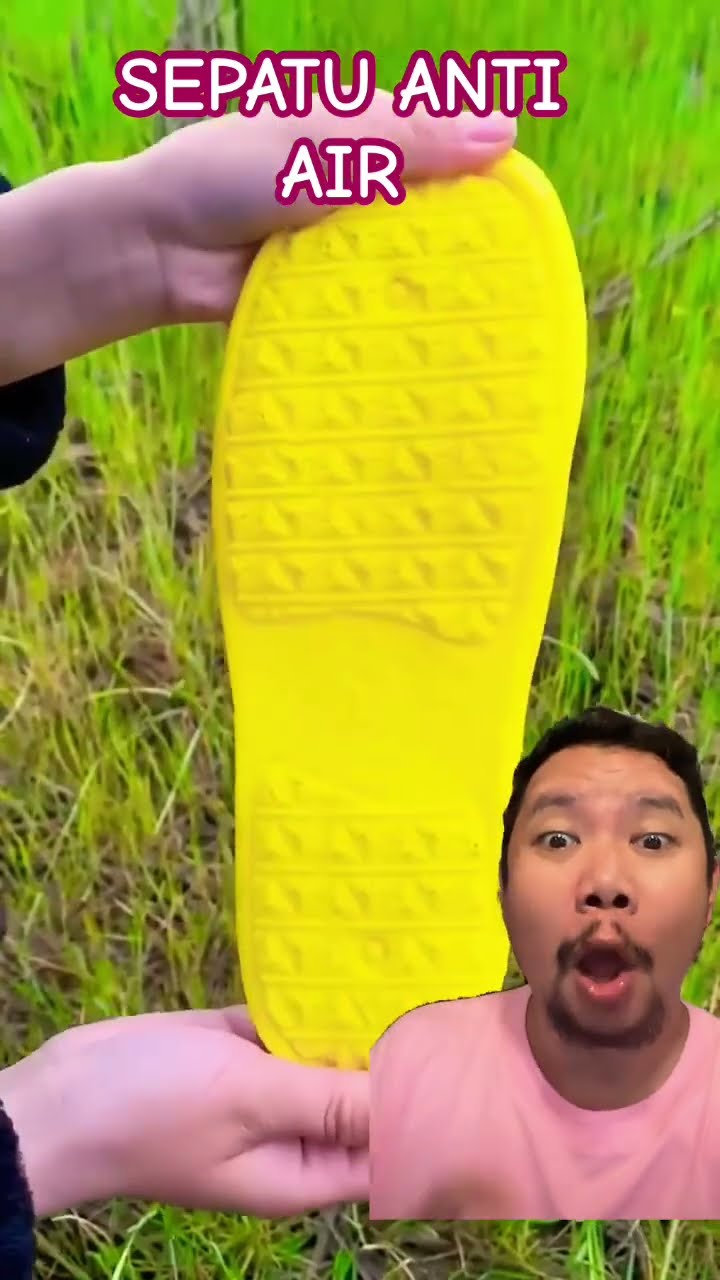 SEPATU KARET ANTI AIR!!!?? #shoes #goodthing #outdoors #diy #gadgets