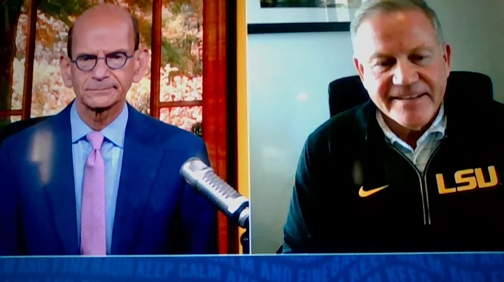 LSU BRIAN KELLY FIRED BUT PAUL FINEBAUM PLEASE STOP TELLING US WHO LSU SHOULD HIRE
