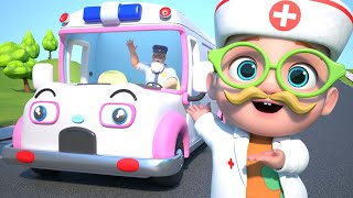 Wheels On The Ambulance + More Nursery Rhymes and Songs for Kids | Boo Kids Songs