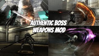 Authentic Boss Weapons (MGRR Mods)