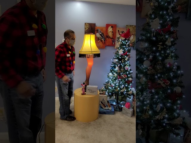 A Christmas Story Leg Lamp