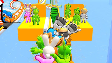 Runner Coaster ​- All Levels Gameplay Android,ios (Levels 109-110)