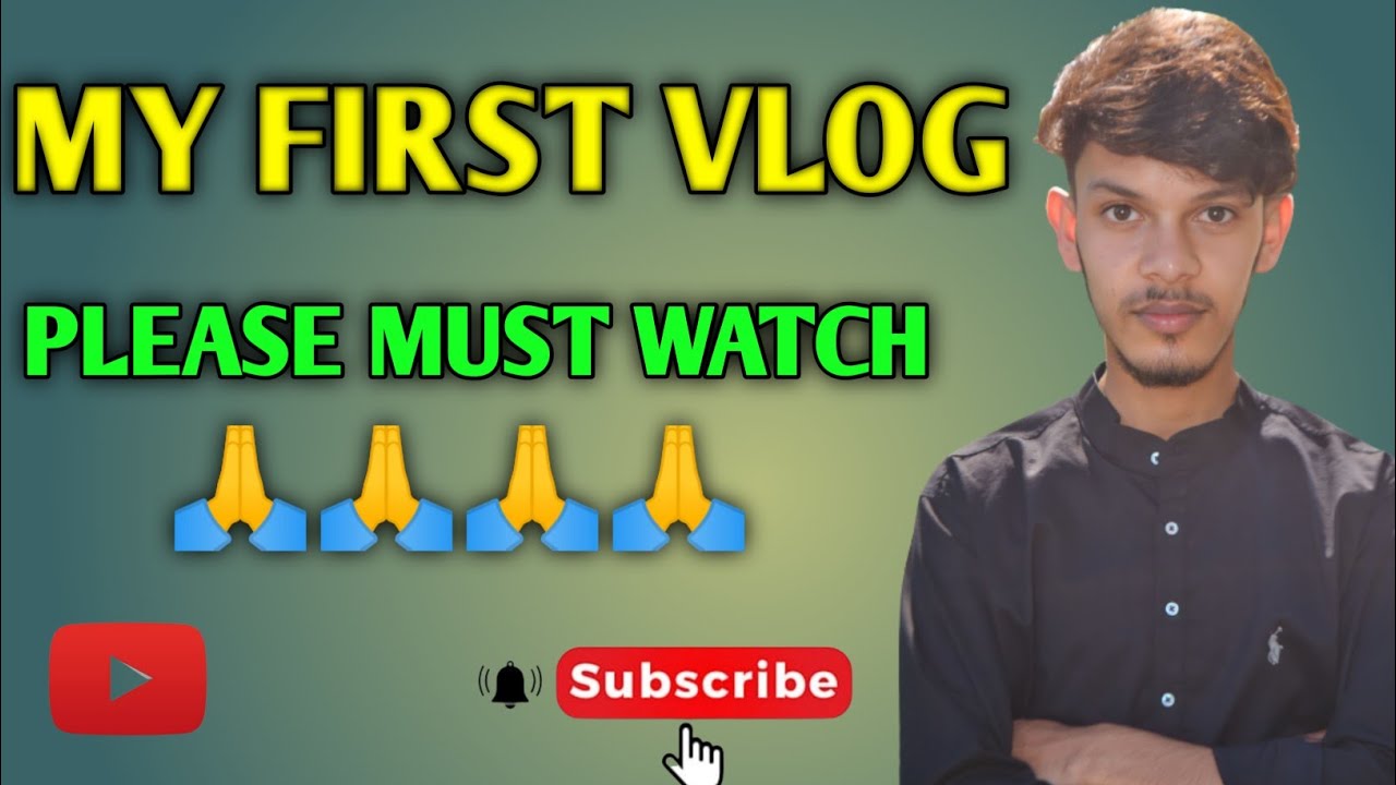 MY FIRST VLOG ️ || MY FIRST VIDEO ON YOUTUBE || mohit nautiyal vlogs ...