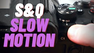 How to Shoot Slow Motion in S&Q Mode || Sony a7 IV, a7S III