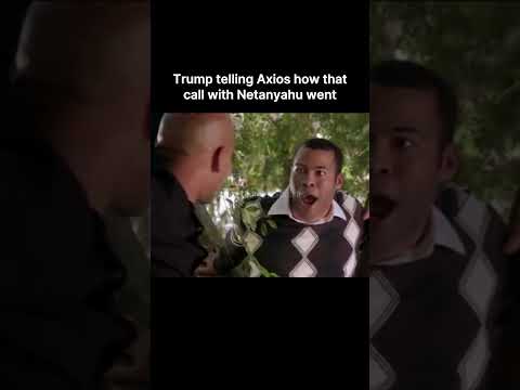 Trump giving Axios the uncensored version of the phone call