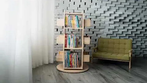 MesaSilla Revolving Bookcase Intro Video