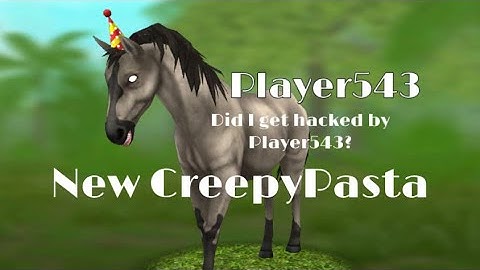 Did I just get hacked by Player543? (New WildCraft CreepyPasta)