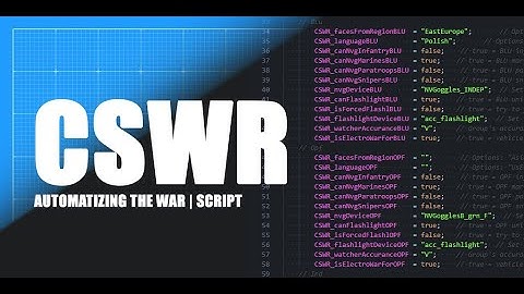 ARMA 3, CSWR: Automating the War | v6