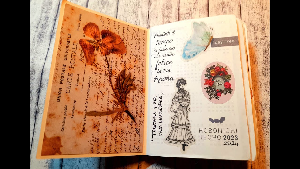 Hobonichi techo - my  journal vintage 2023 