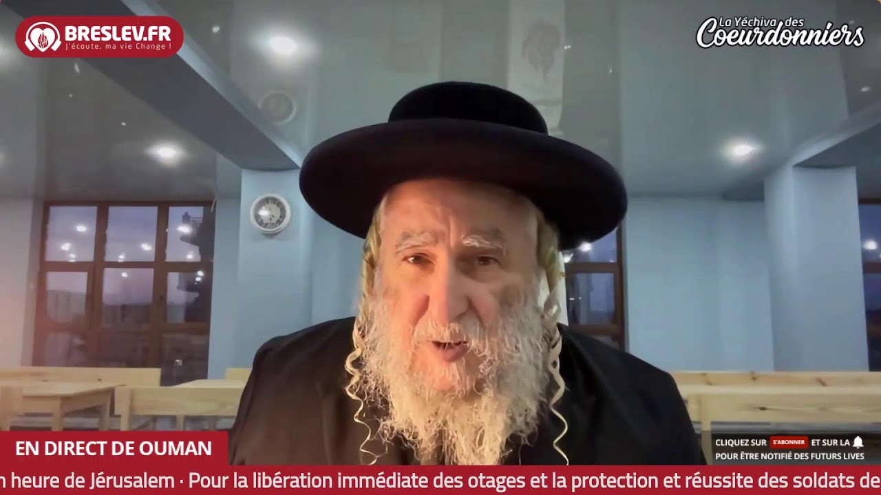 Histoires, Visions & Rêves de Rabbi Nahman 25 -14 Avril