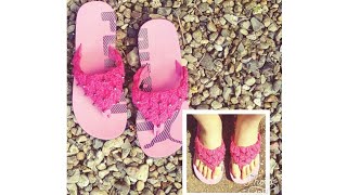 CROCHET SUMMER SLIPPER MAKEOVER