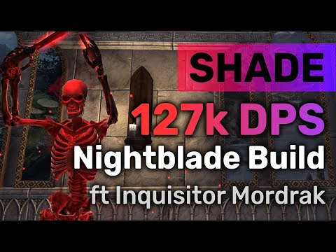 SHADE - PvE Stamina Nightblade 127k+ DPS Build & Guide | The Elder Scrolls Online - Update 35 & 36
