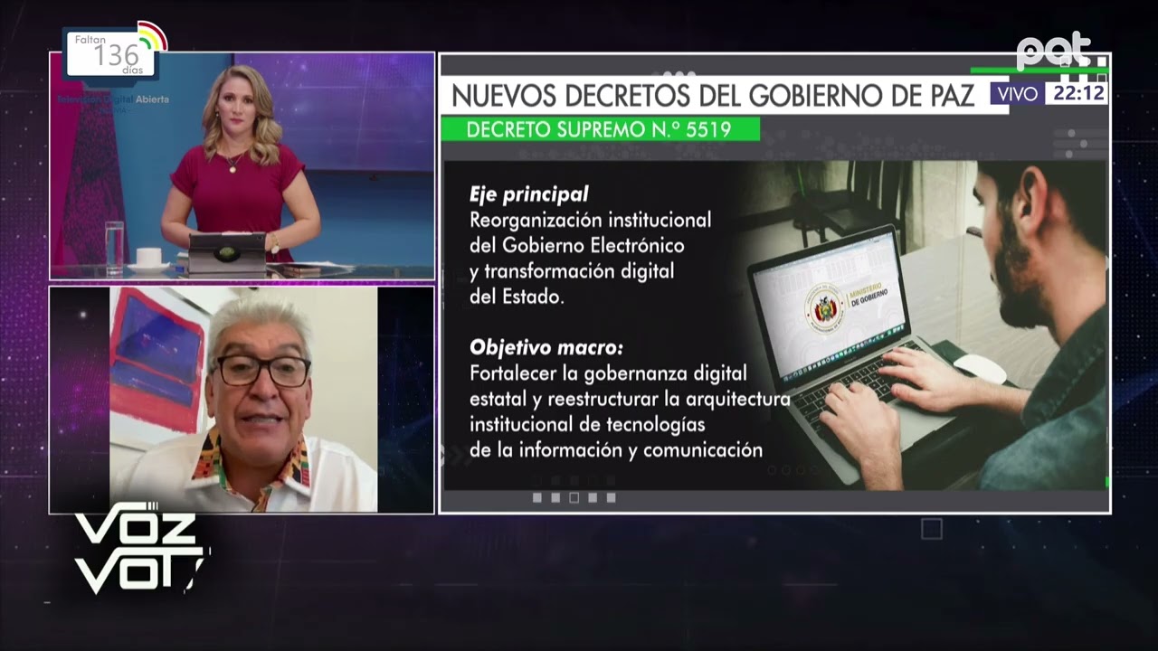 Álvaro Ríos, exministro de Hidrocarburos