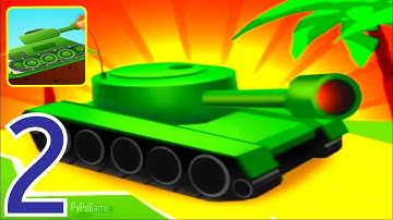 Merge Tanks Army Clash - All Level Gameplay Walkthrough Part 2