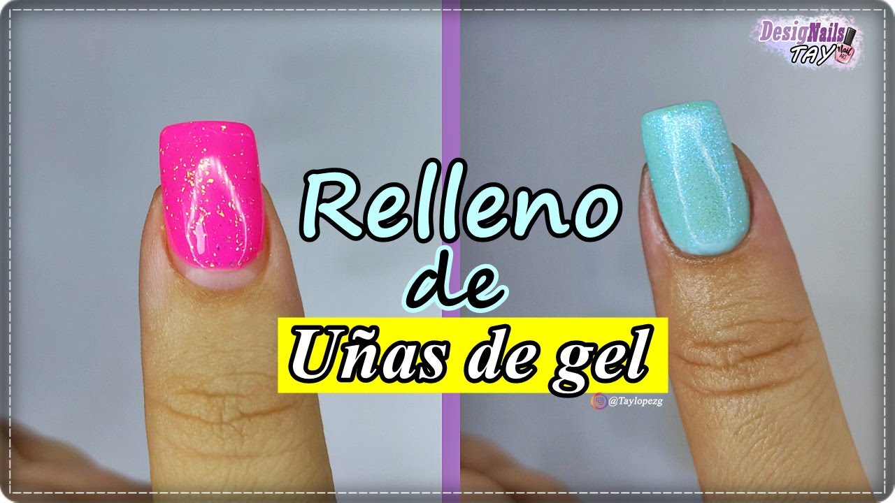 RELLENO de UÑAS DE GEL para PRINCIPIANTES 💡- 0 desprendimientos 🤯🤯 /Designails Tay