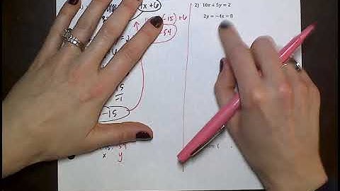 Solving Systems using Substitution PART 2