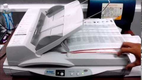 Avision AV8050U Document Scanner