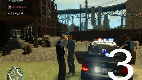 Average Cop On Patrol Day 3 -- "Traffic, guns, and hobos..." -- GTA IV LCPDFR V1.0