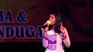 Song 1 on Amma by MadhuPriya at DATA Dasara Bathukamma on Sep 20th 2014