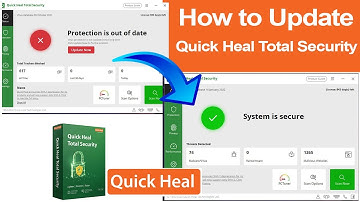 How to update Quick Heal Total Security Antivirus Manually?