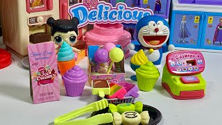 3 Minutes Satisfying with Unboxing Mini Ice Cream and Candy Store Cash Register Review ASMR screenshot 1