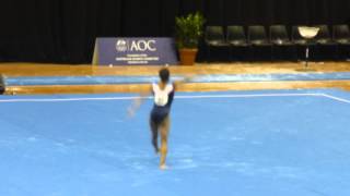 Tyesha Mattis (GBR) FX AA - AYOF 2013
