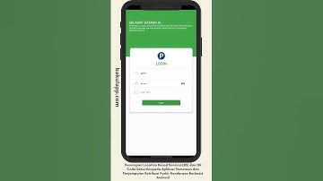 SHORT VIDEO | APLIKASI E-PARKIR MENGGUNAKAN QR CODE & PEMETAAN JUKIR BERBASIS ANDROID | BAKULAPP