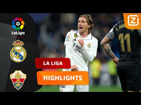 MODRIĆ MET EEN PRACHTIGE UITHAAL! 🙌🏼😍 | Real Madrid vs Elche | La Liga 2022/23 | Samenvatting