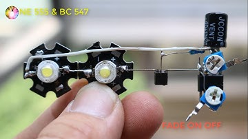 Creative Everythings | 2 Awesome Breathing Led Circuit , Fade On Off